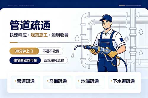 梧州管道疏通