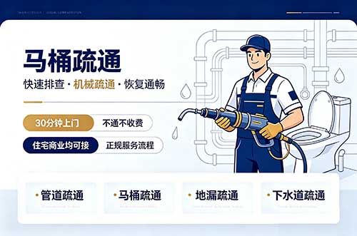 梧州马桶疏通