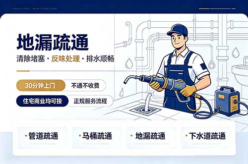梧州地漏疏通