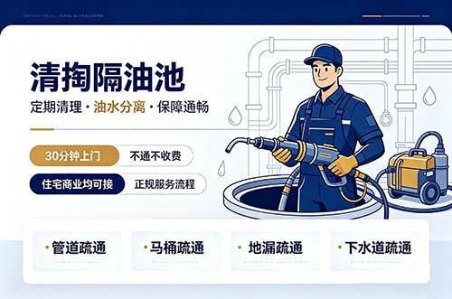 梧州清掏隔油池